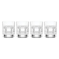 Hudson Crystal Double Old Fashioned Glasses, Set of 4