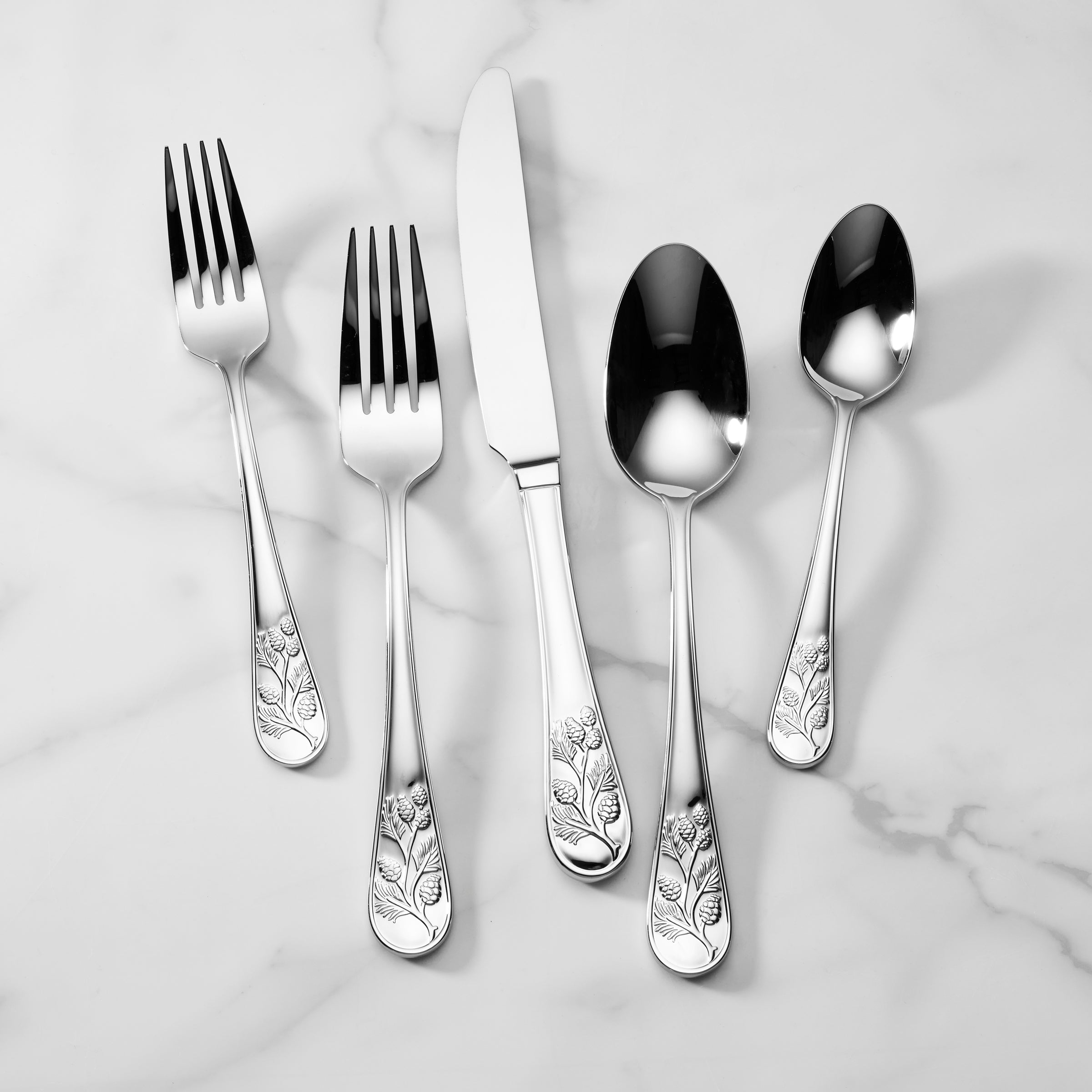 Ridge Flatware, 5-Pc. Place Setting