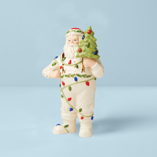 2023 Santa With Tree Figurine