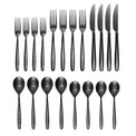 Storm Black 20 Piece Everyday Flatware Set, Service for 4