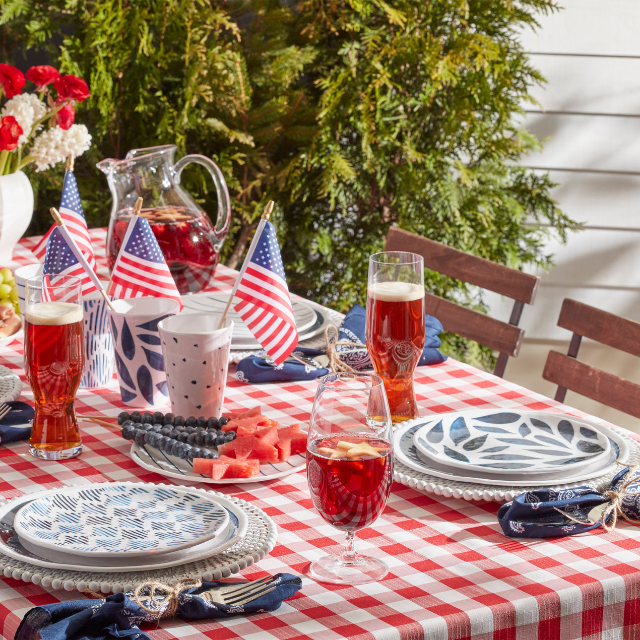 Melamine Red Solo Cup Set/4