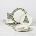 Evergreen 12-Piece Dinnerware Set