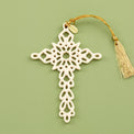 2024 Snow Fantasies Cross Ornament