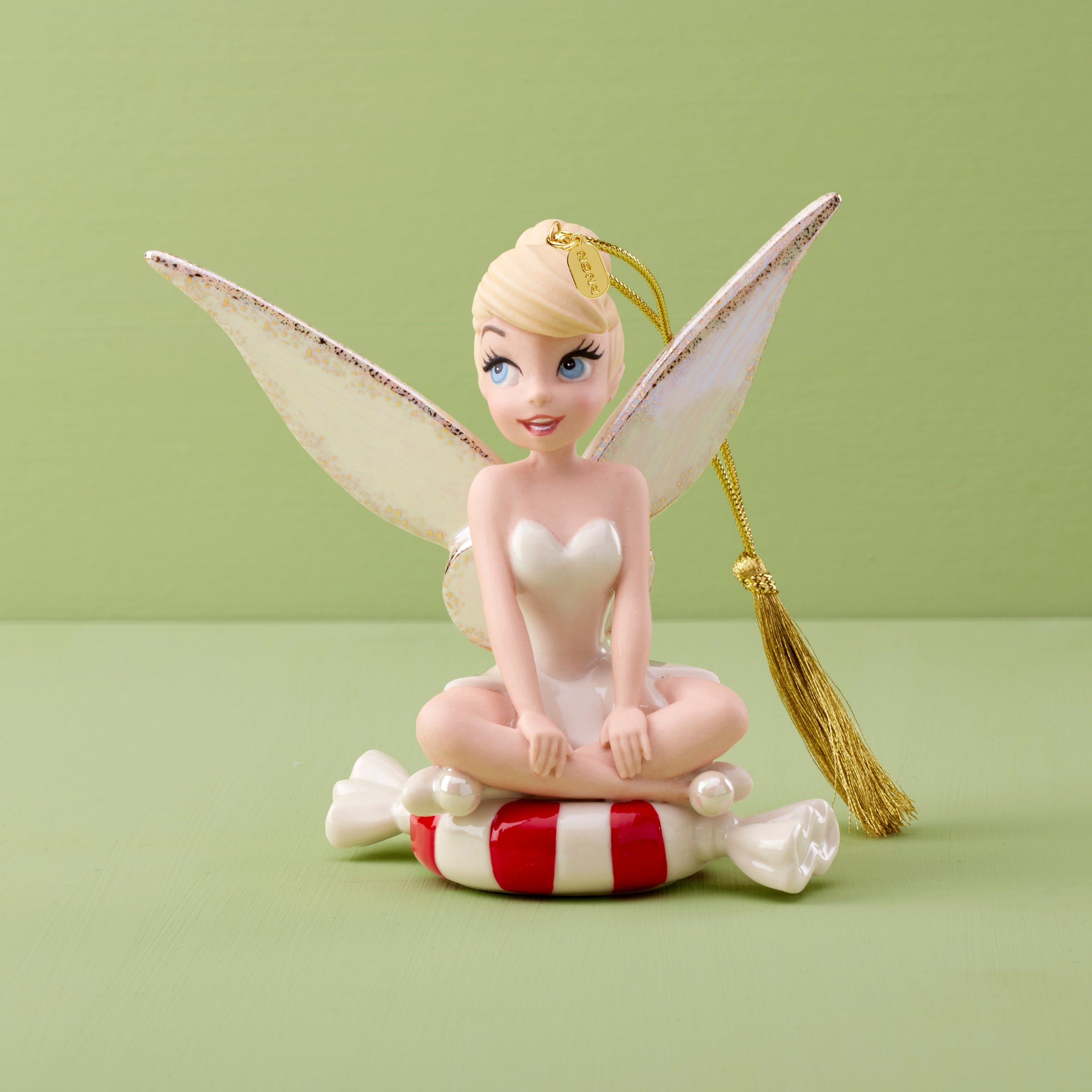 2024 Tinker Bell On Peppermint Ornament