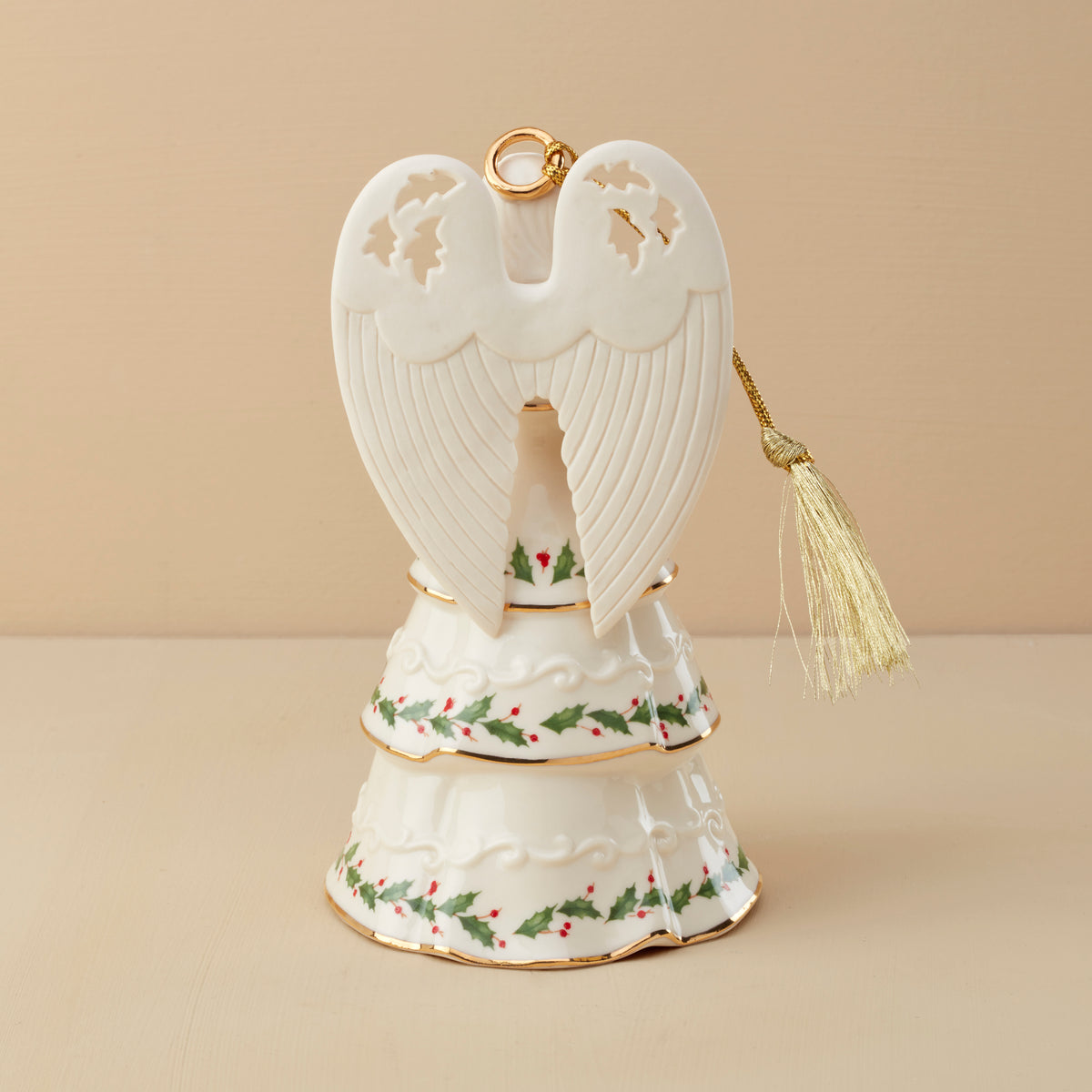 Holiday Angel Bell Holding Bouquet Ornament – Lenox Corporation