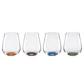 Bottoms Up Stemless Wine Glasses, Set Of 4