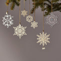 2024 Optic Snowflake Ornament