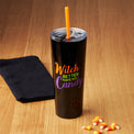 Witch Candy 24 Oz Insulated Tumbler With Straw