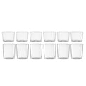 Stackables Clear Short & Tall Glasses, Set of 12