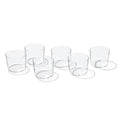 Stackables Clear Short Glasses, Set of 6