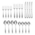 Mooncrest Satin 20 Piece Everyday Flatware Set