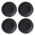 Ridge Black 12 Piece Dinnerware Set