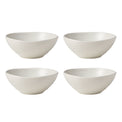 Ridge White 12 Piece Dinnerware Set