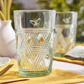 Butterfly Meadow Green Tall Glasses, Set of 4