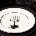 Vintage Halloween 4-Piece Dessert Plate Set