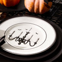 Vintage Halloween 4-Piece Dessert Plate Set