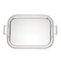 Rectangle Silverplate Tray With Handles