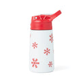 12 Oz Insulated Reindeer Water Bottle