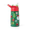 12 Oz Insulated Santa Claus Water Bottle