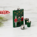 Nutcracker 4-Piece Flask Set