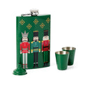 Nutcracker 4-Piece Flask Set