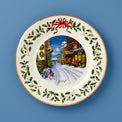 2024 Holiday Annual Plate Winter Scene