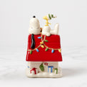 Snoopy Christmas Covered Candy Dish