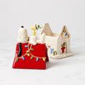 Snoopy Christmas Covered Candy Dish