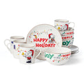 Snoopy Christmas 12-Piece Dessert Set