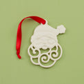 Pierced Santa Charm Ornament