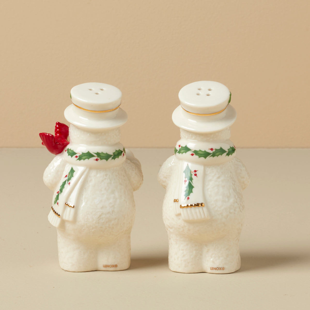 Happy Holly Days Snowmen Salt & Pepper Set – Lenox Corporation