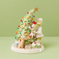 Merry Grinchmas Trimming The Tree Light-Up Figurine