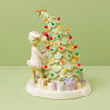 Merry Grinchmas Trimming The Tree Light-Up Figurine