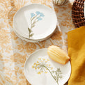 Wildflowers Tidbit Plates, Set of 4