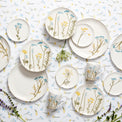 Wildflowers Tidbit Plates, Set of 4