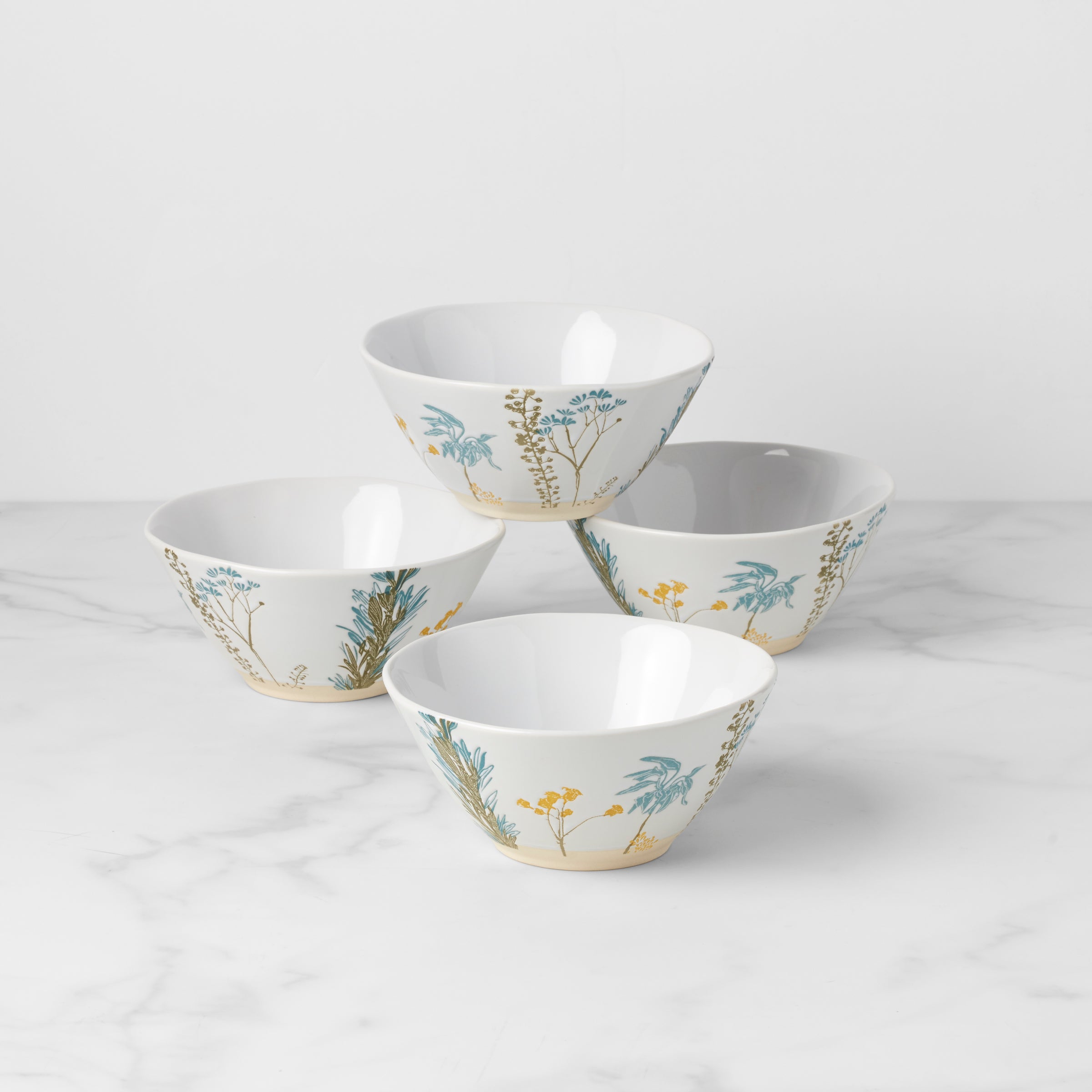 Wildflowers All-Purpose Bowls, Set of 4