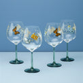 Butterfly Meadow Balloon Wine Glasses, Set of 4