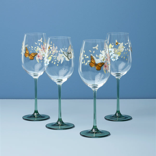 Spring cheapest Meadow mix glasses-set of 2