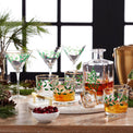 Holiday 5-Piece Decanter & Whiskey Glass Set