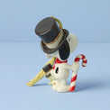 Snoopy & Woodstock with Candy Cane Ornament