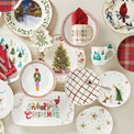 Nutcracker Dinnerware Accent Plates, Set of 4, Assorted