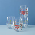 Snoopy Seasonal Glass Tumblers, Set of 4, Assorted