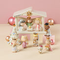 The Peanuts Christmas Pageant 12-Piece Nativity Figurine Set