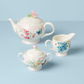 Butterfly Meadow Pink Ombre 5-Piece Tea Set