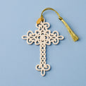 2025 Snow Fantasies Cross Ornament