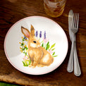 Bunny Accent Plates, Set of 4