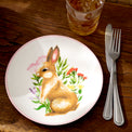 Bunny Accent Plates, Set of 4