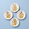 Bunny Accent Plates, Set of 4