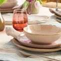 Organic Shades 12-Piece Dinnerware Set, Clay