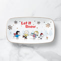 Snoopy Skating Hors d'Oeuvres Tray